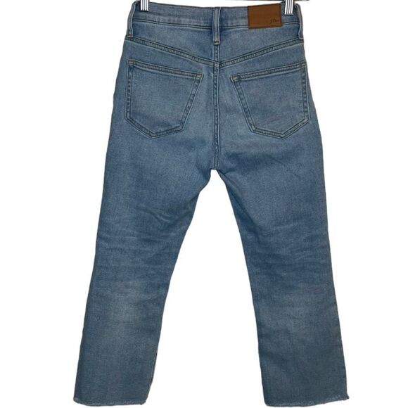 J. Crew 10” Billie Demi Boot Crop Jeans size 25P - Picture 2 of 6